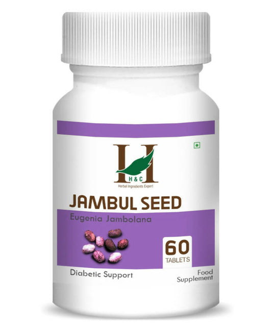 H&C Herbal Jambul Seed Tablets
