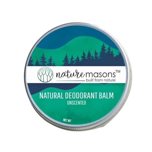 Nature Masons Unscented Natural Deodorant Balm