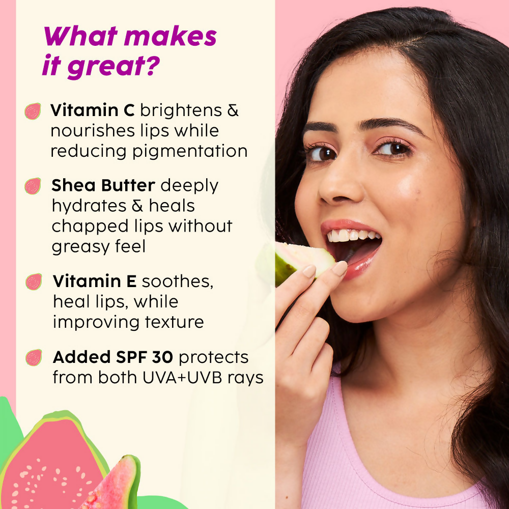 PLIX The Plant Fix Guava Glowy Lip Tinted Balm