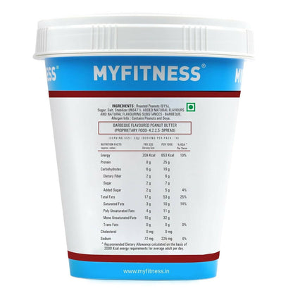 Myfitness Schezwan High Protein Spread & Dip Spicy Smooth Peanut Butter