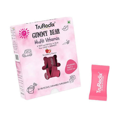 Truradix Kids Multivitamin Gummies-Strawberry Flavor