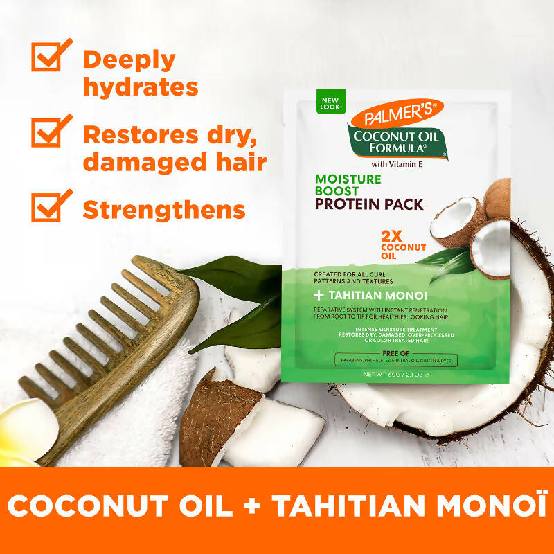 Palmer's Coconut Oil Formula Moisture Boost Protein Pack
