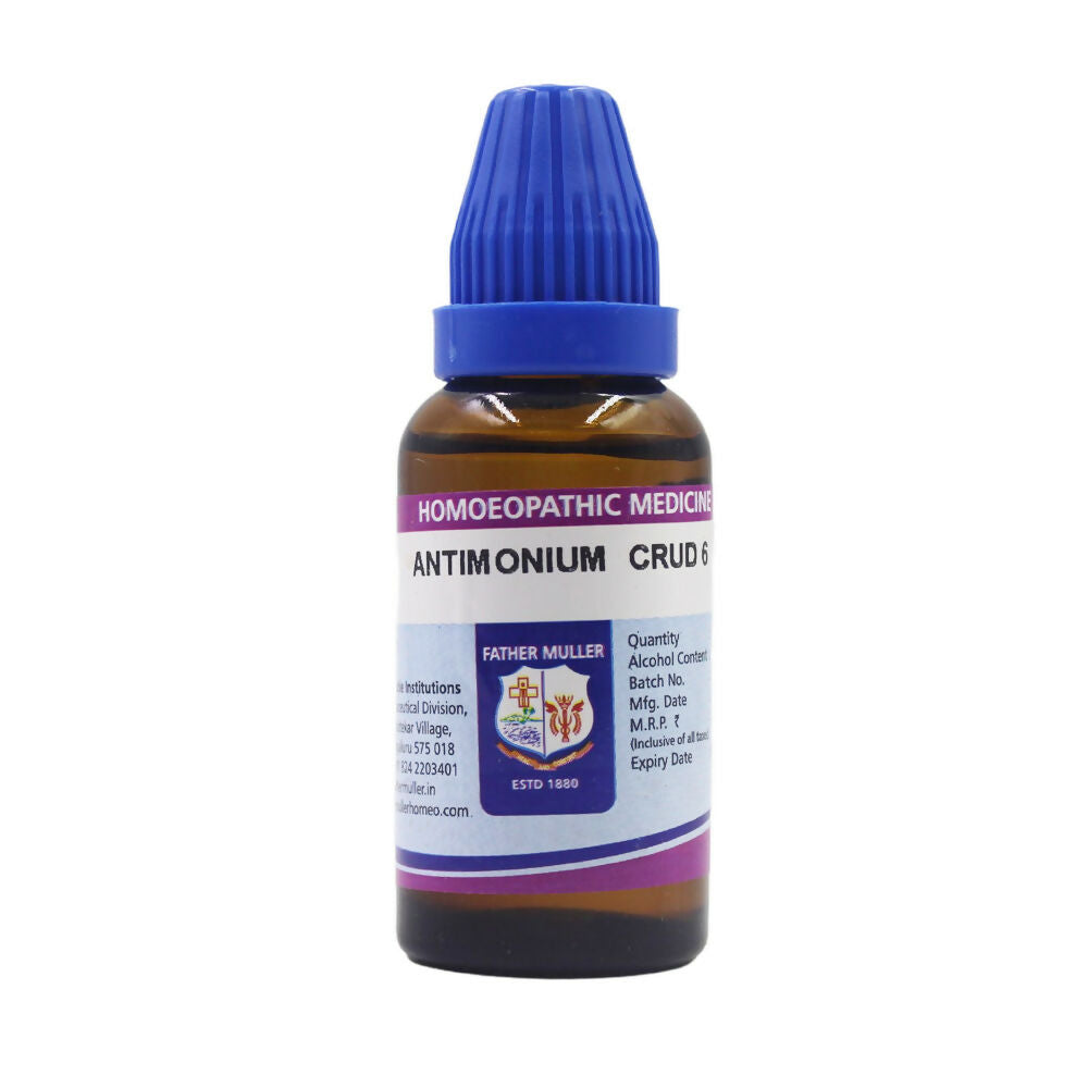 Father Muller Antimonium Crudum Dilution