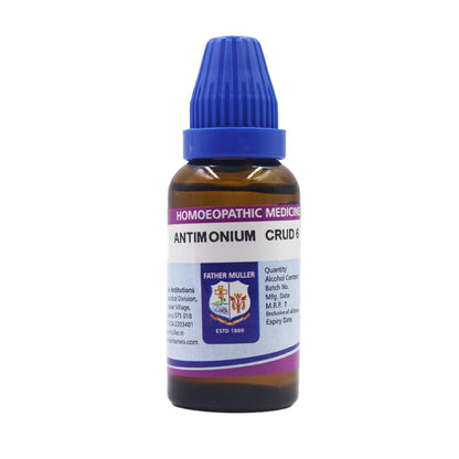 Father Muller Antimonium Crudum Dilution