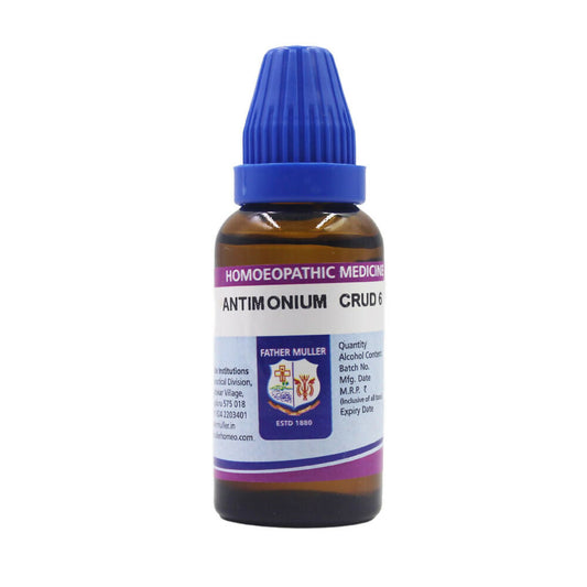 Father Muller Antimonium Crudum Dilution