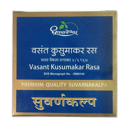 Buy Dhootapapeshwar Vasant Kusumakar Rasa from DrMediCart, Ship from India to USA
