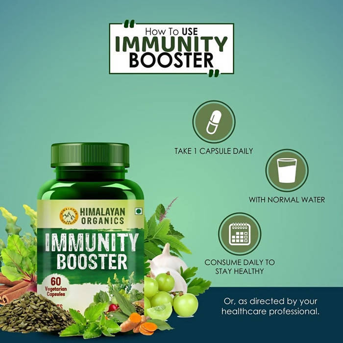 Himalayan Organics Immunity Booster Vegetarian Capsules