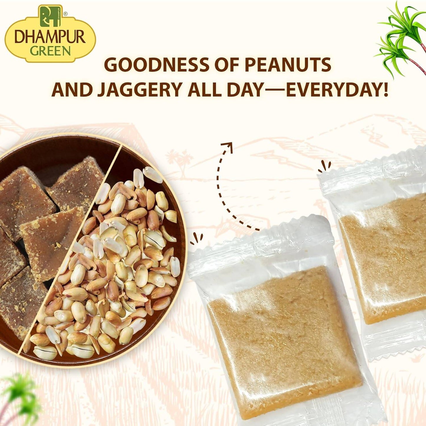 Dhampur Green Peanut Energy Bar