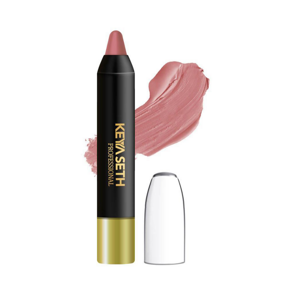 Keya Seth Aromatherapy Professional Matte Lip Pen - Dark Nude Pink