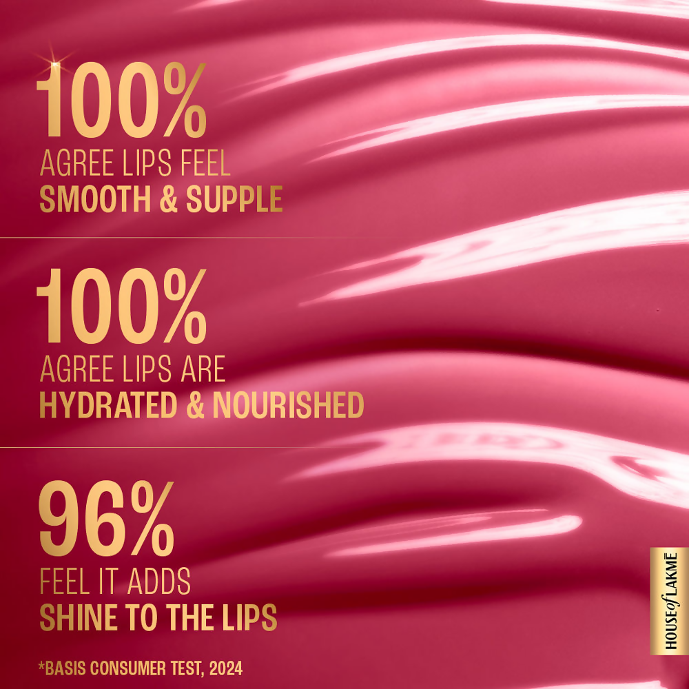 Lakme Superglow Vit C Gloss - Hotpink