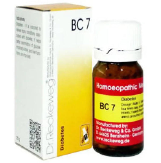 Buy Dr. Reckeweg Bio Combination 7 (BC 7) Tablets from DrMediCart, Ship from India to USA