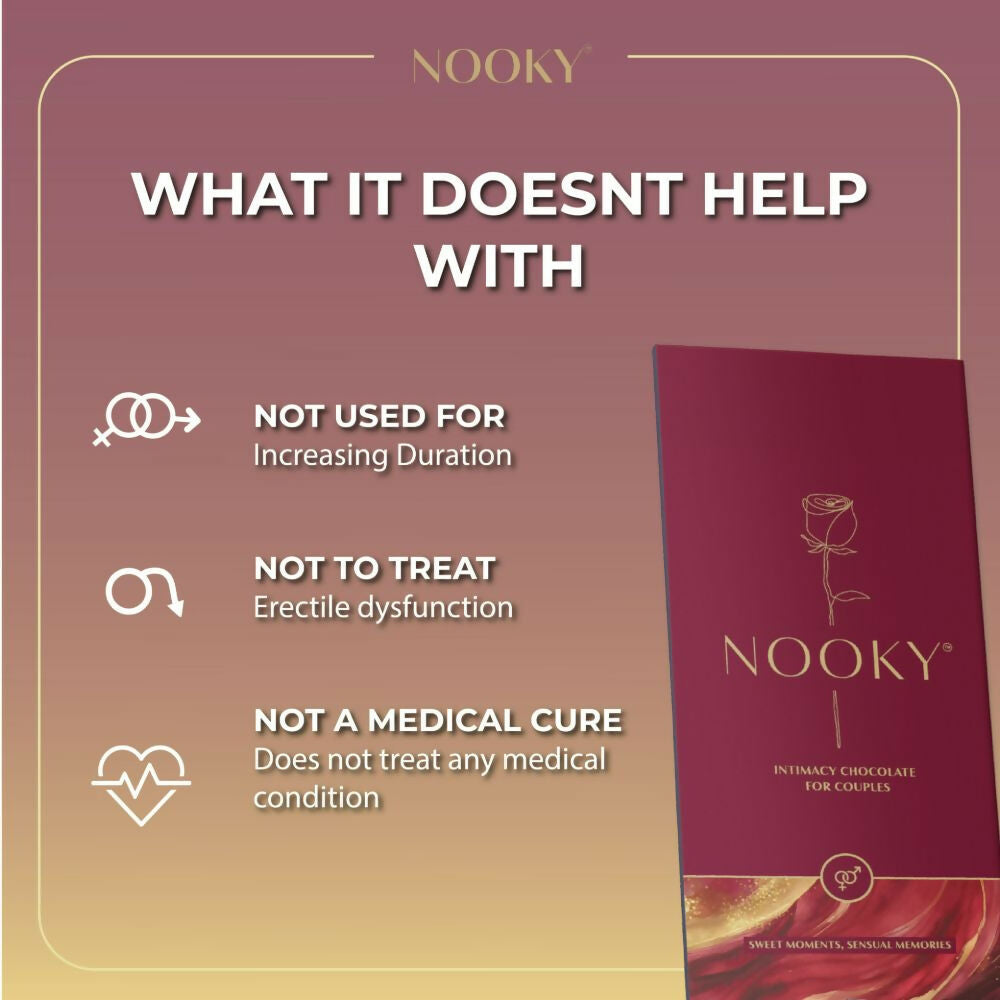 Nooky Mood Enhancing Chocolate For Men & Women