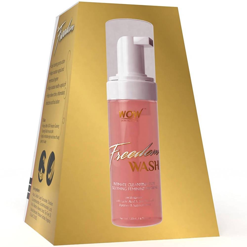 Wow Skin Science Freedom Cleansing Foam Wash - DrMediCart