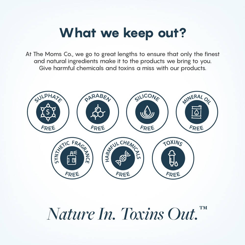 The Moms Co Natural Hair Strengthening Oil - Drmedicart