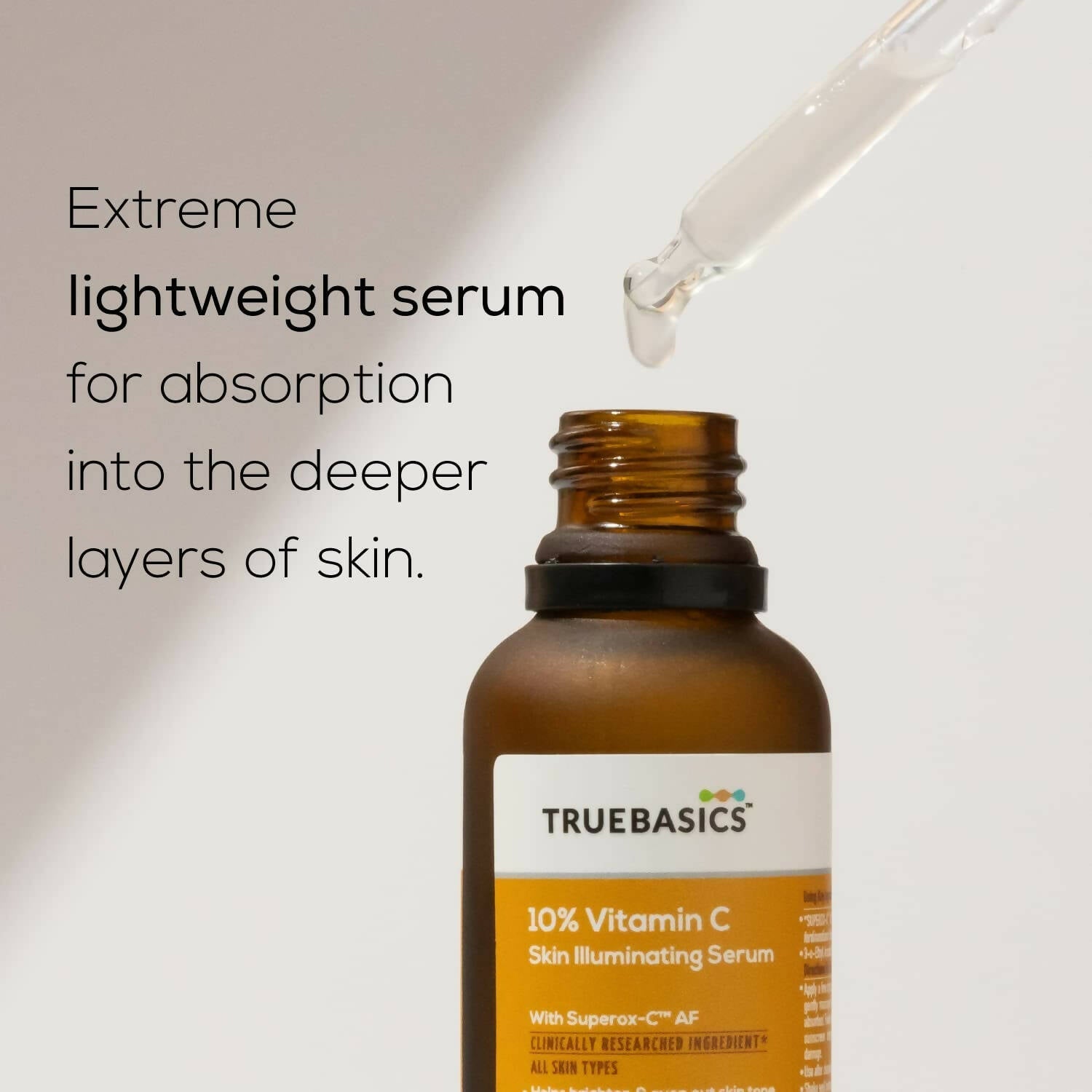 TrueBasics 10% Vitamin C Skin Illuminating Face Serum - Drmedicart