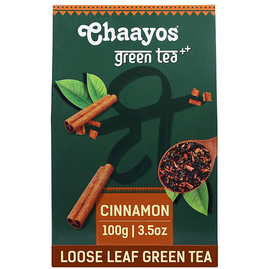 Buy Chaayos Cinnamon Green Tea from DrMediCart