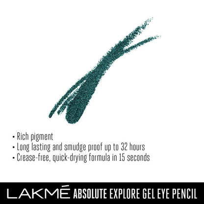 Lakme Absolute Explore Eye Pencil -Vibrant Azure