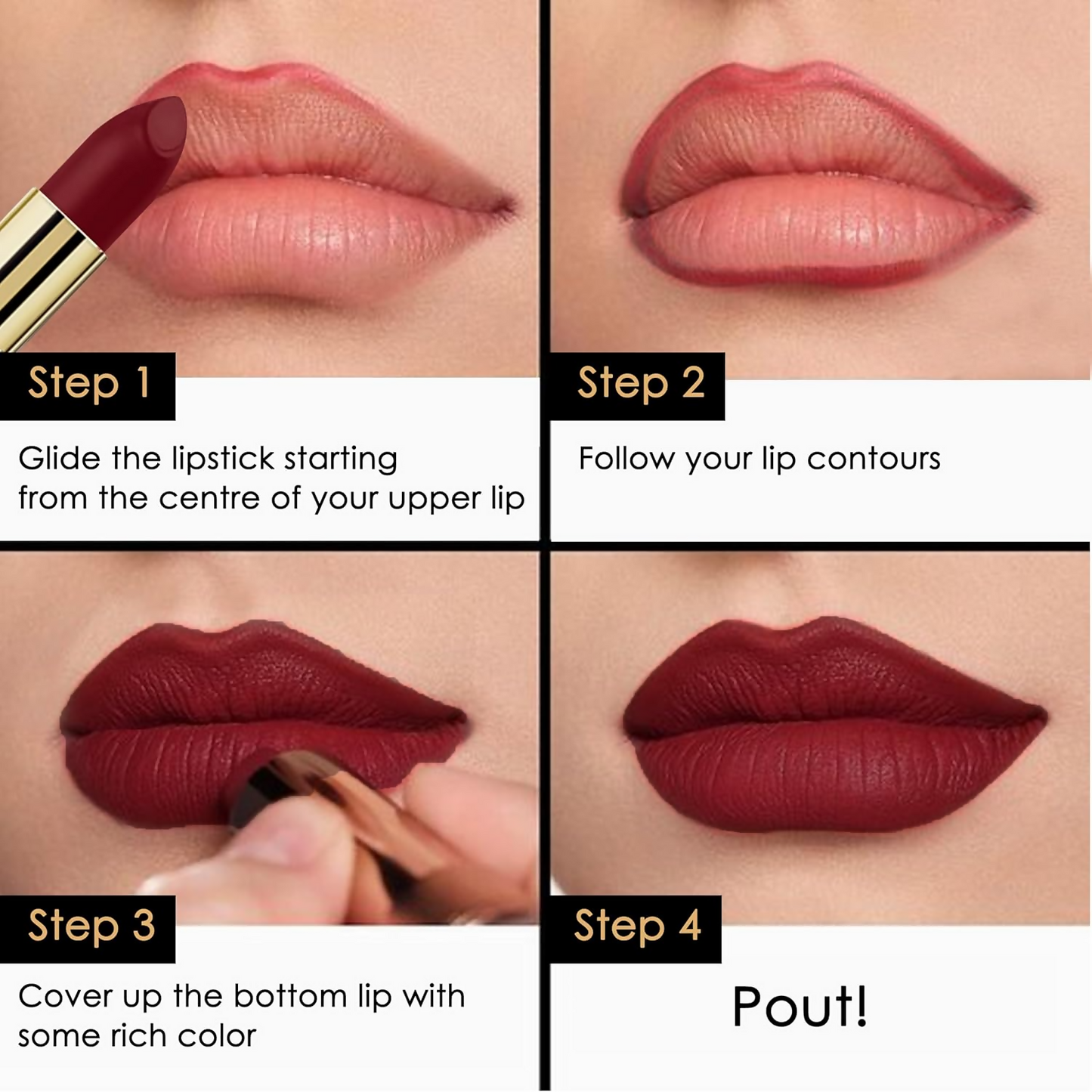 Good Vibes HydraGlow Creme Lipstick - Cherry Red