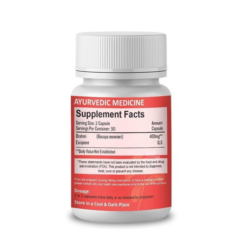 Nirogam Brahmi Bacopa Monnieri Capsules