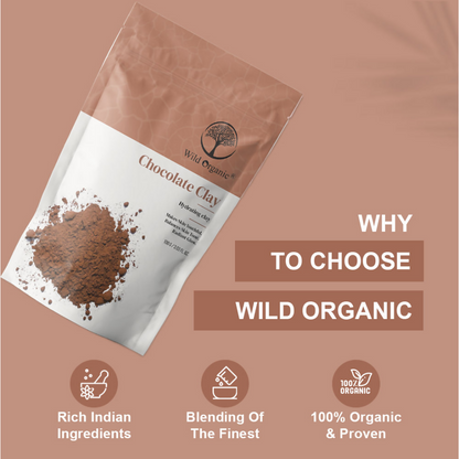 Wild Organic Chocolate Hydrating Clay Powder