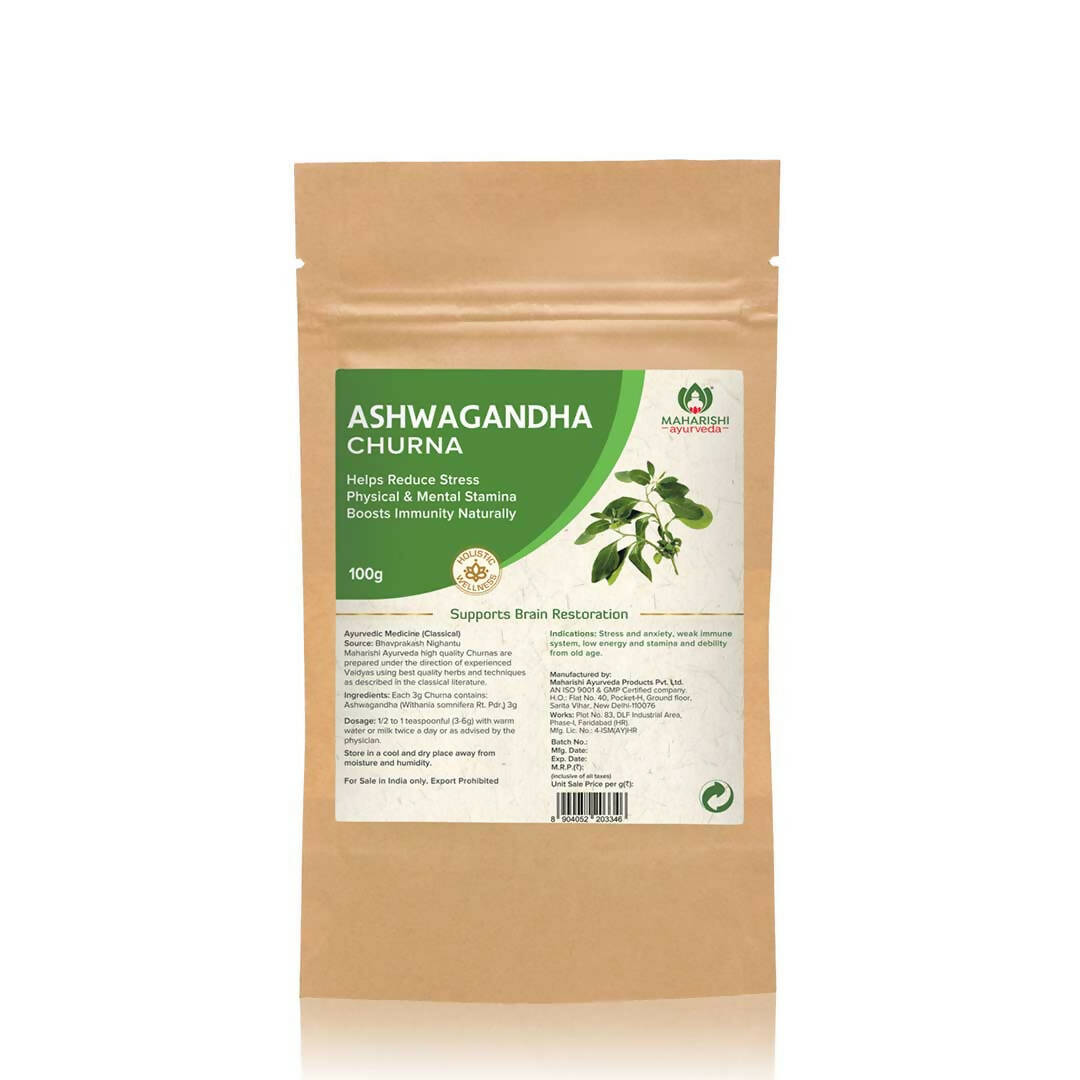 maharishi ayurveda ashwagandha churna