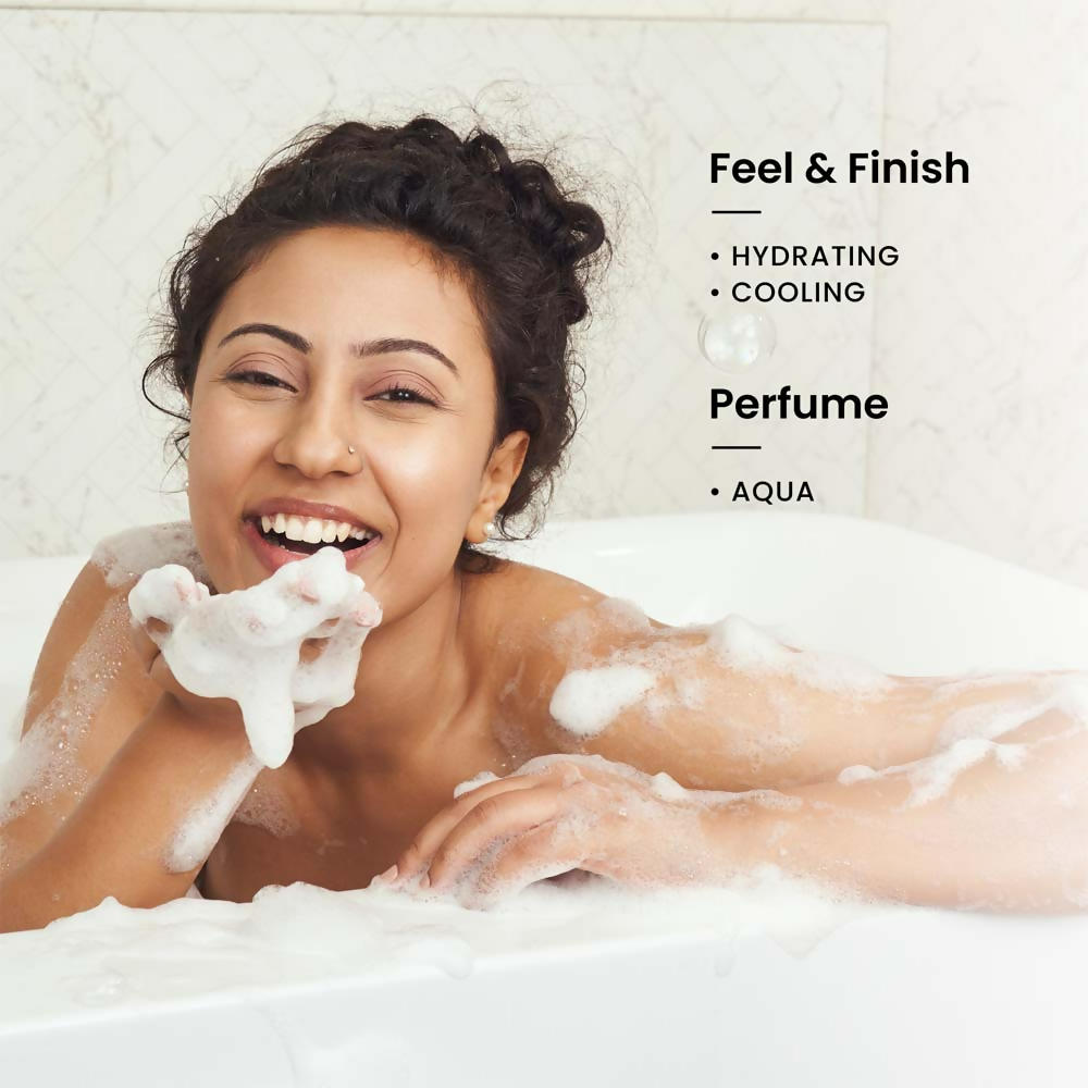 Foxtale Hydrating Body Wash With Hyaluronic Acid & Ceramides Locks In Moisture Reduces Body Odour