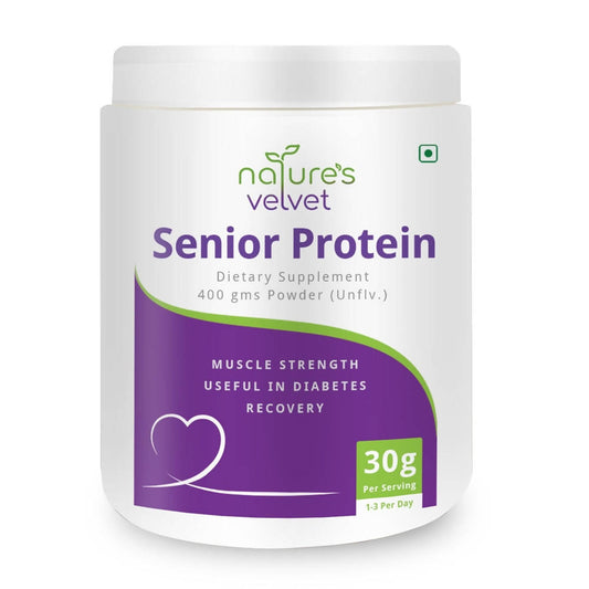 Buy Nature's Velvet Senior Protein Powder from DrMediCart, Ship from India to USA