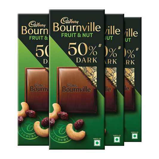 Buy Cadbury Bournville Fruit And Nut Dark Chocolate Bar from DrMediCart
