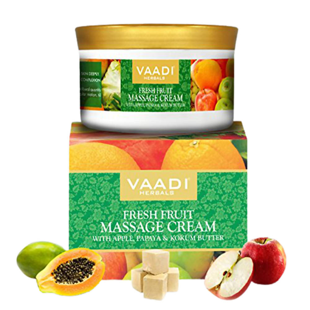 Vaadi Herbals Fresh Fruit Massage Cream - Drmedicart