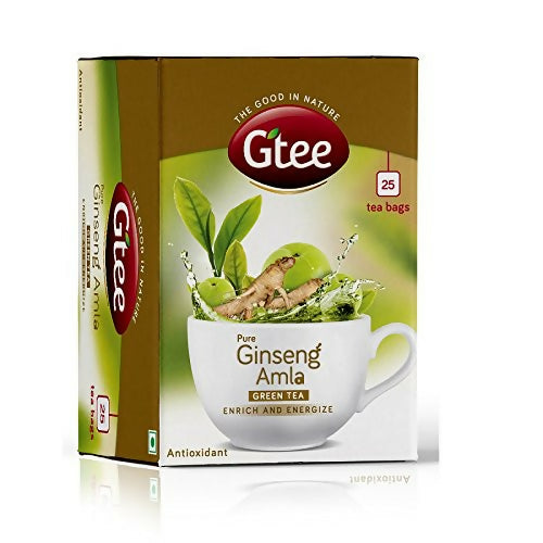 Buy Gtee Green Tea Bags - Ginseng from DrMediCart