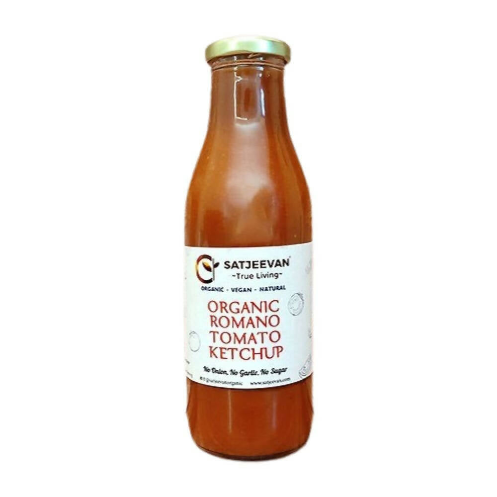 Buy Satjeevan Organic Romano Tomato Ketchup from DrMediCart