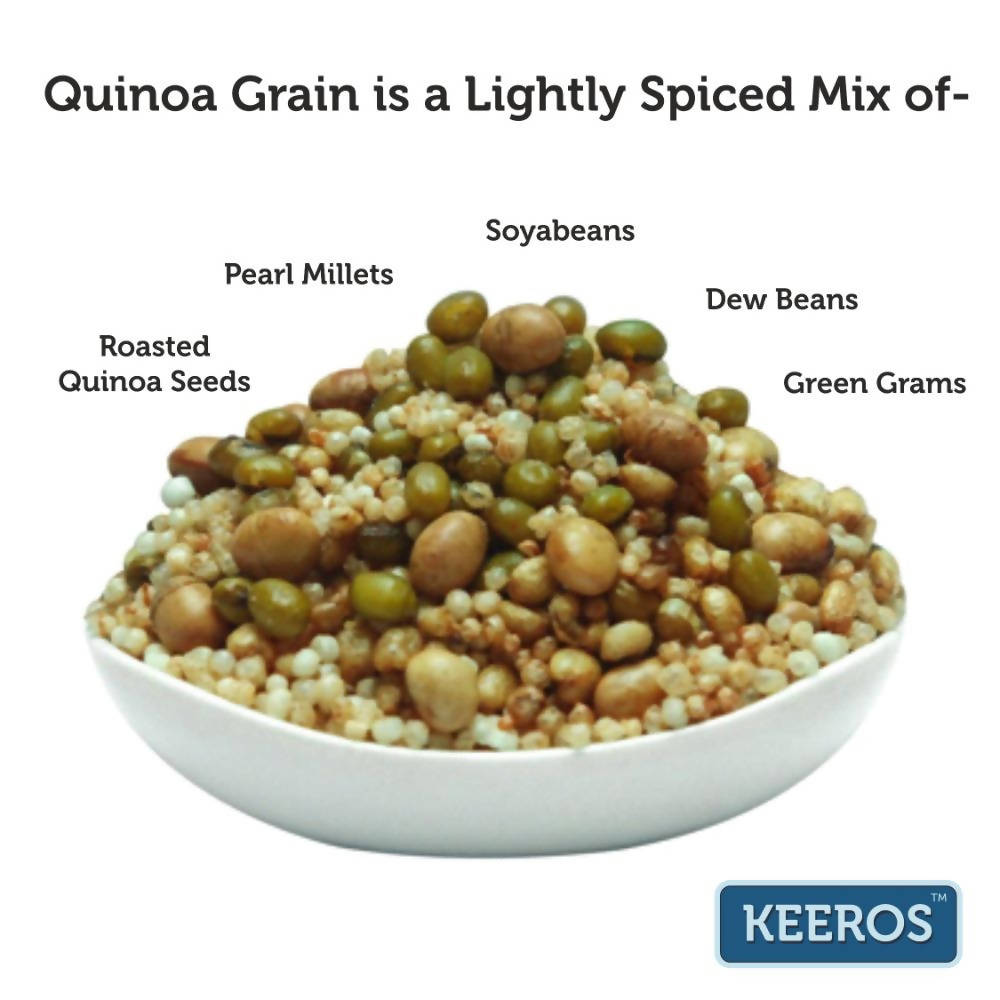 Keeros Quinoa Grain Super Snack (Sugar Free)