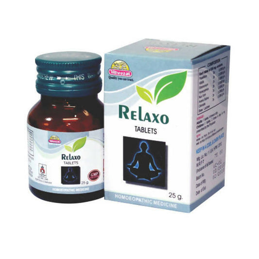 Buy Wheezal Homeopathy Relaxo Tablets from DrMediCart, Ship from India to USA