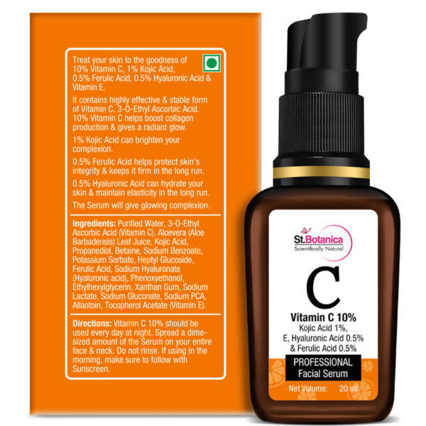 St.Botanica Vitamin C 10% Professional Face Serum