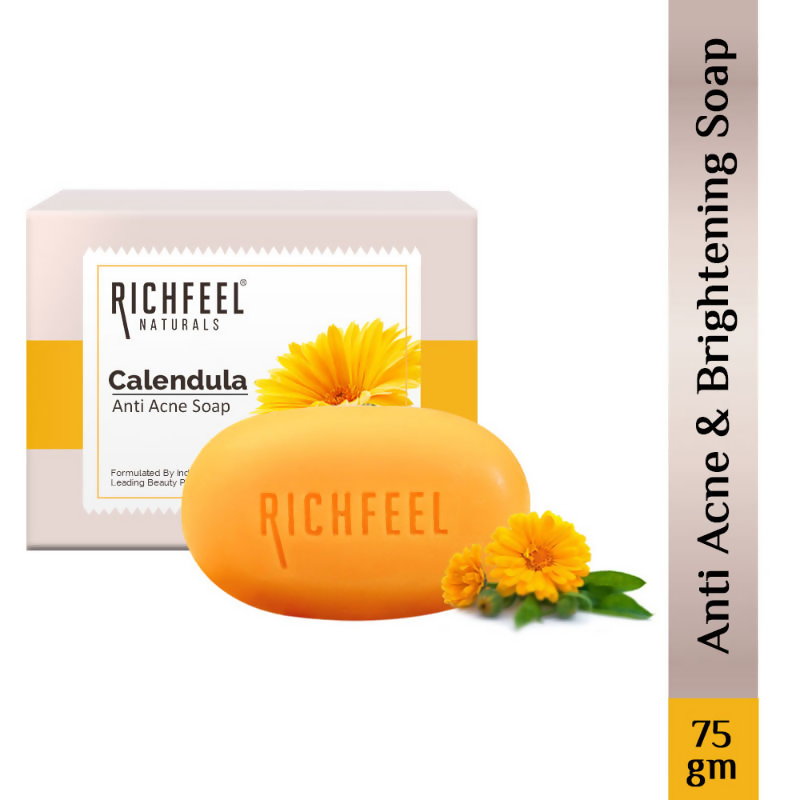 Richfeel Calendula Anti-Acne Soap Fights Pimples