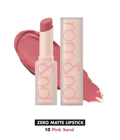 Rom&nd Zero Matte Lipstick - 10 Pink Sand