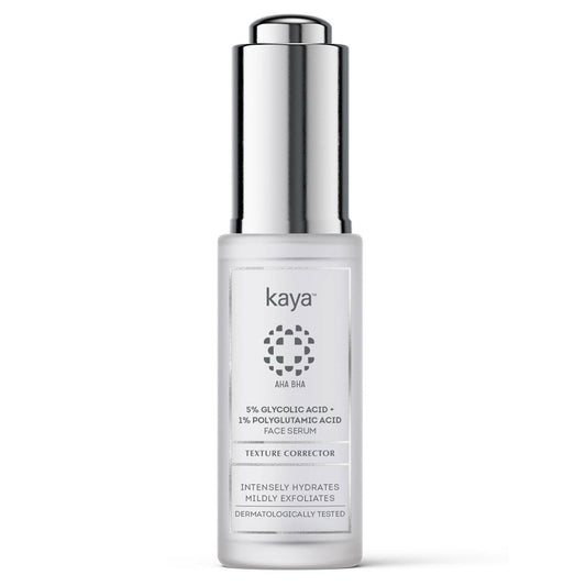 Kaya 5% Glycolic Acid + 1% Polyglutamic Acid Face Serum