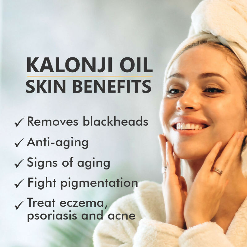 Skiura Nature Kalonji Oil & Black Seed Oil For Hair Oil