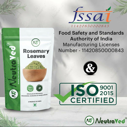NeutraVed Rosemary Leaves For Hair Growth & Hair Fall Control