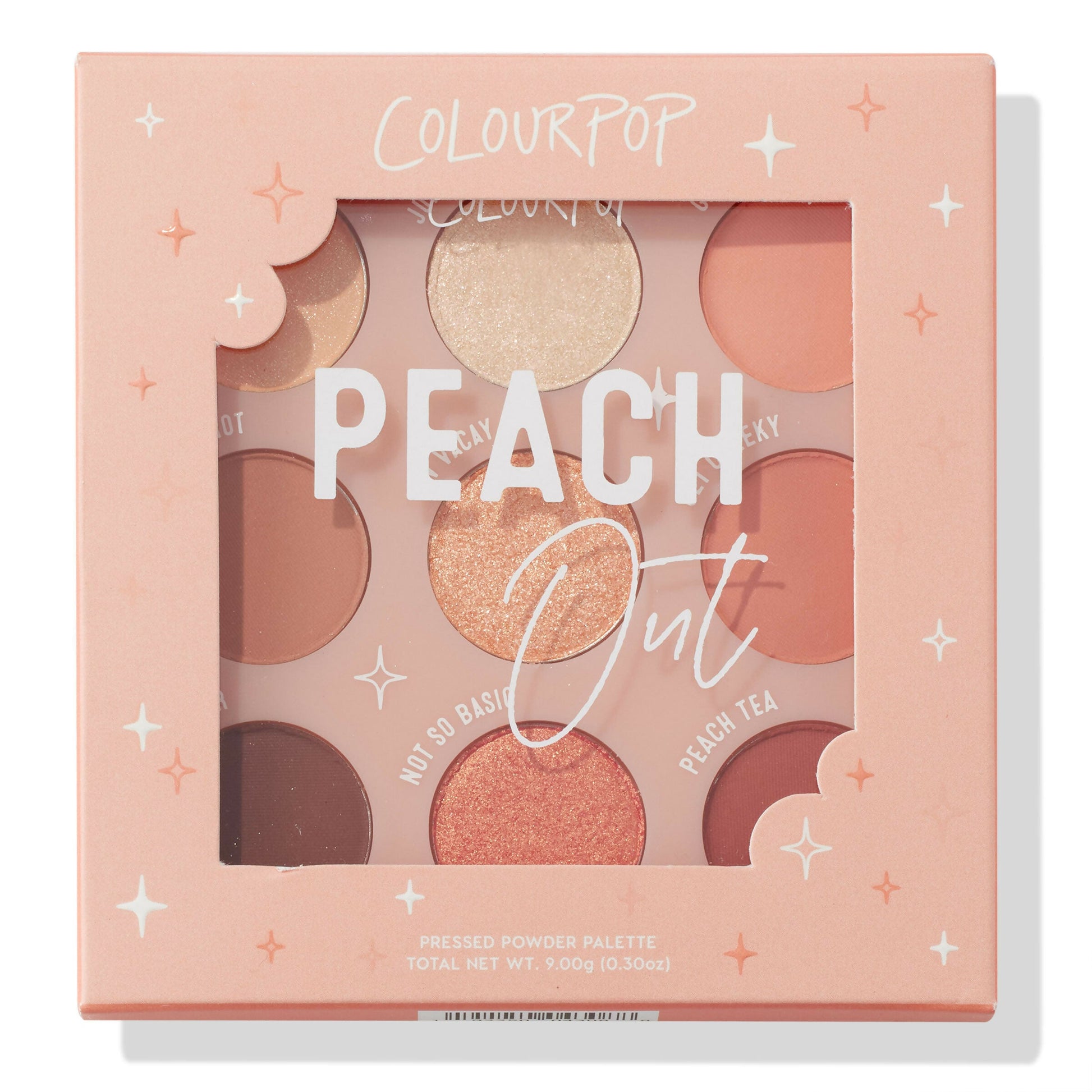 ColourPop 9pan Pressed Powder Palette - Peach Out