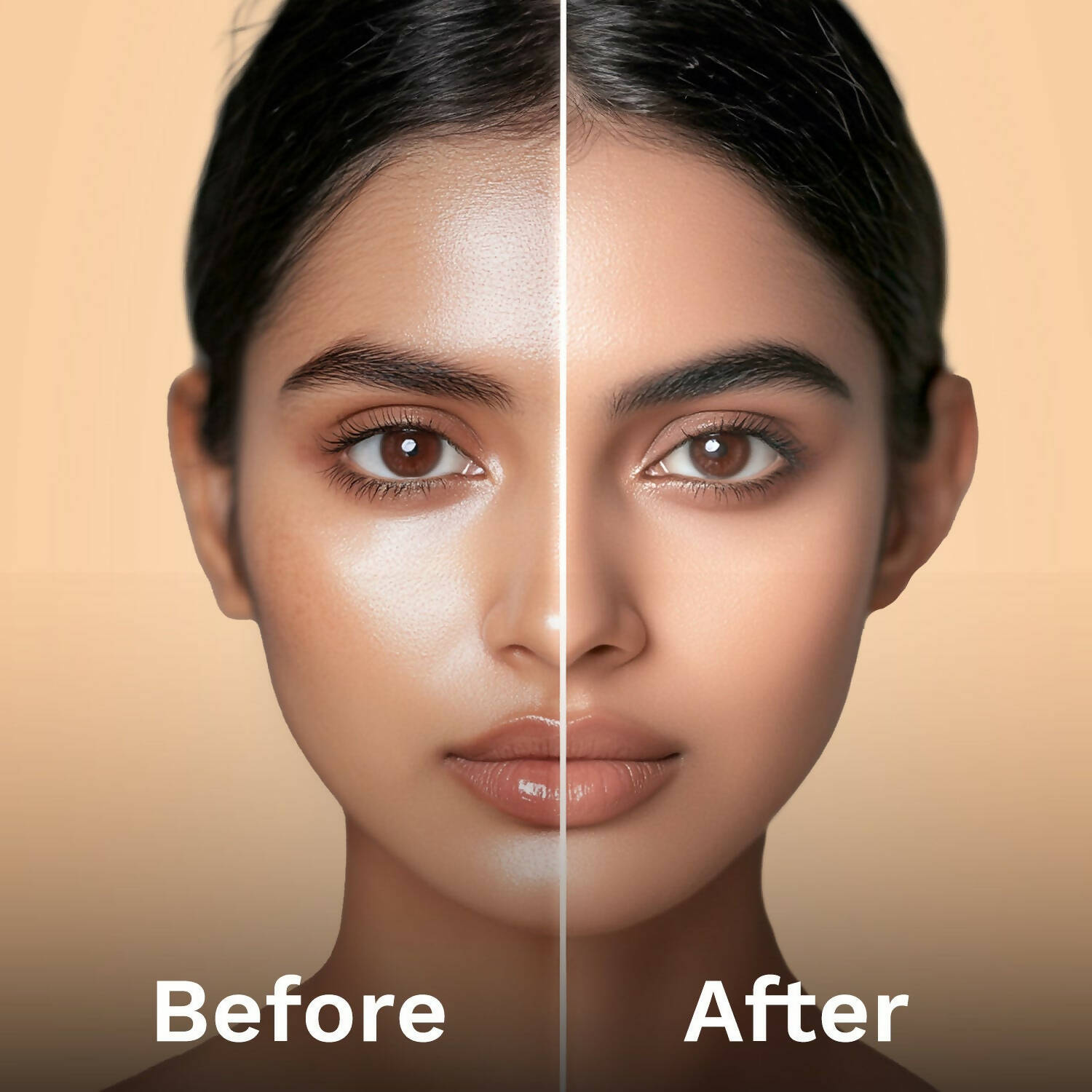 Pilgrim Matte Finish Compact Powder With SPF 25 - Almond-20