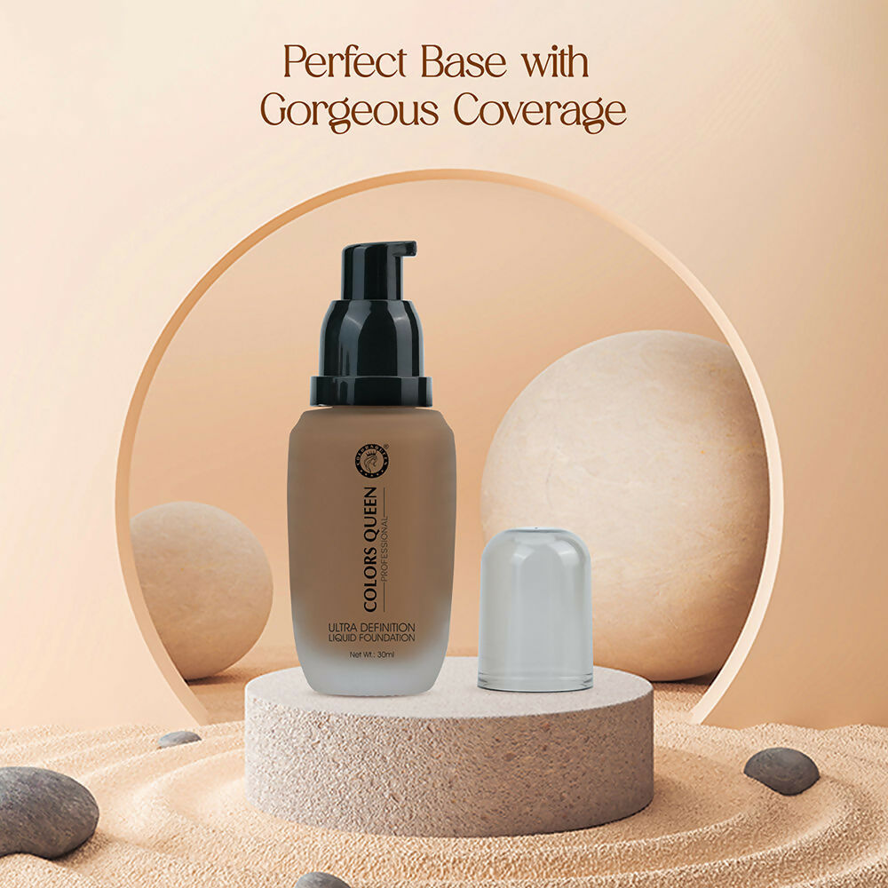 Colors Queen Ultra Definition Liquid Foundation - Caramel