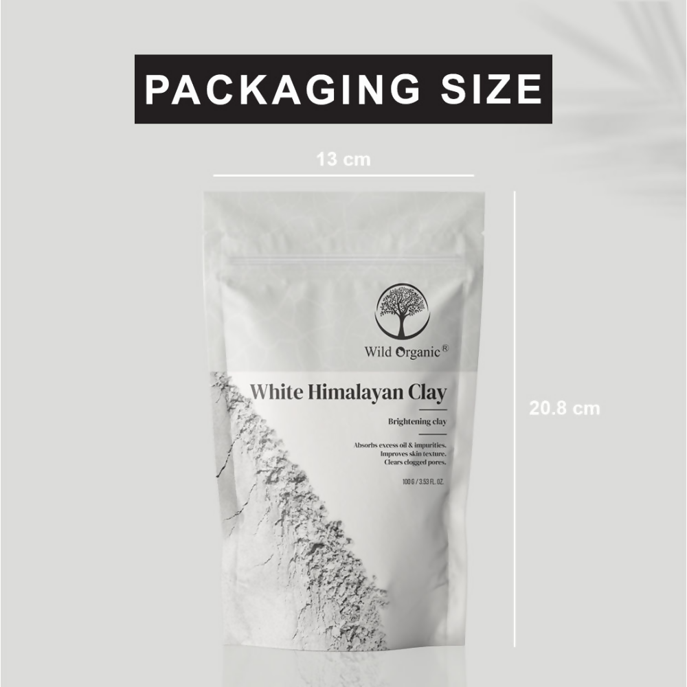 Wild Organic White Himalayan Brightening Clay Powder