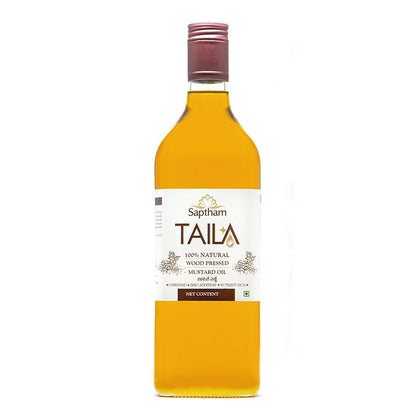 Saptham Taila 100% Wood Pressed Mustard Oil