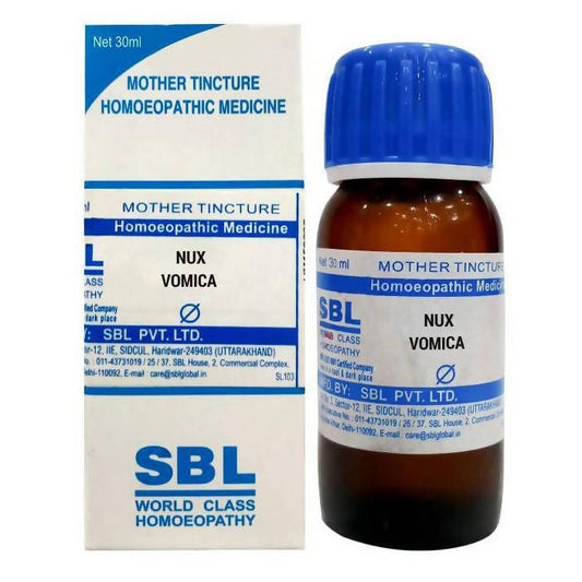 Buy SBL Homeopathy Nux Vomica Mother Tincture Q from DrMediCart, Ship from India to USA