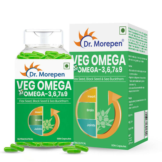 Buy Dr. Morepen Veg-Omega Veg Capsules from DrMediCart, Ship from India to USA