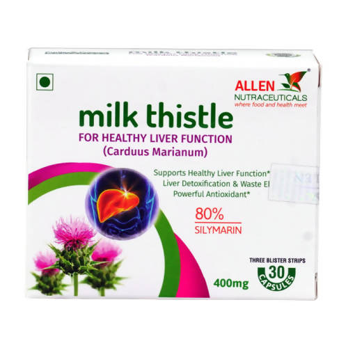 Buy Allen Homeopathy Milk Thistle Capsules from DrMediCart, Ship from India to USA