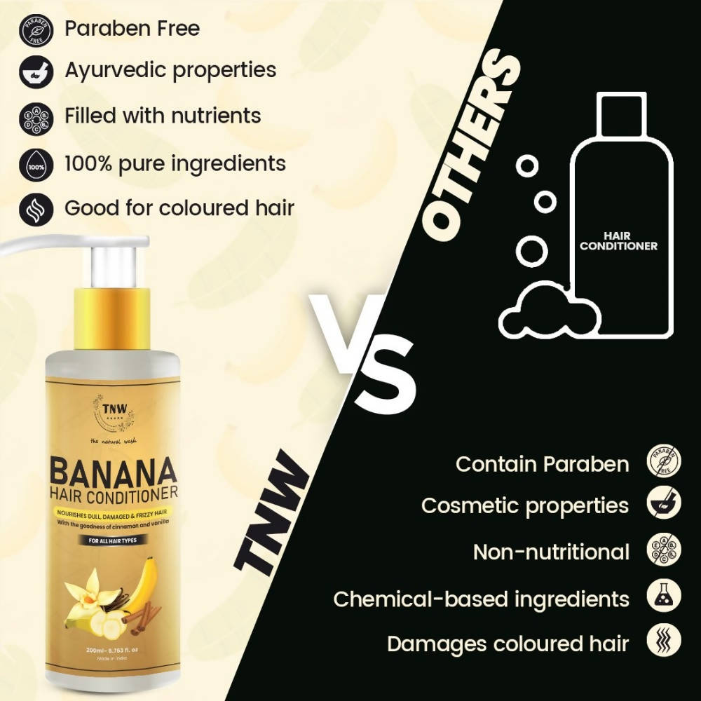 The Natural Wash Banana Hair Conditioner - Drmedicart