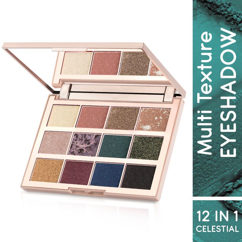 Kay Beauty By Katrina Kaif Multi Texture Eyeshadow Palette - Celestial