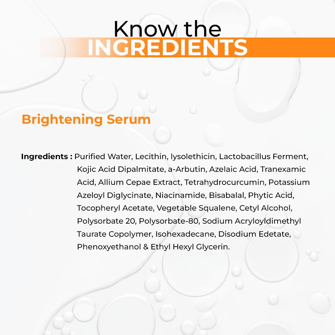 Dermabay Skin Brightening Face Serum With Kojic Acid & Alpha Arbutin